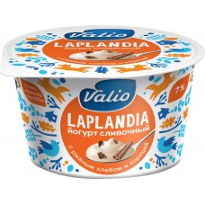 Йогурт VALIO LAPLANDIA Сливочный с ржаным хлебом и корицей 7%, без змж, 180г, Россия, 180 г