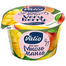 Купить Йогурт VALIO Манго 2,6%, без змж, 180г, Россия, 180 г в Ленте