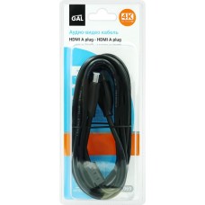 Купить Кабель GAL HDMI-HDMI 2069, 3м, Китай в Ленте
