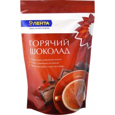 Какао-напиток растворимый ЛЕНТА Горячий шоколад, 400г, Россия, 400 г