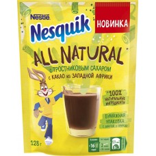 Какао-напиток растворимый NESQUIK All Natural, 128г, Россия, 128 г