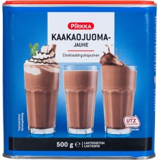 Какао-напиток растворимый PIRKKA, 500г, Германия, 500 г