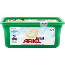 Купить Капсулы для стирки ARIEL Pods Все-в-1, для чувствительной кожи, 26шт, Франция, 24.2 ГX26 в Ленте