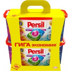 Капсулы для стирки PERSIL Power Caps Color 4в1, 2x28шт, Сербия, 2 х28шт