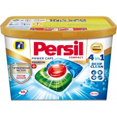 Купить Капсулы для стирки PERSIL Power Caps Premium Гигиена и чистота 4в1, 18шт, Сербия, 18 шт в Ленте
