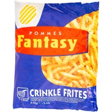 Картофель FARM FRITES Fantasy фри волнистый зам., Польша, 2,5 кг