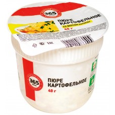 Картофельное пюре 365 ДНЕЙ со вкусом курицы, 40г, Россия, 40 г