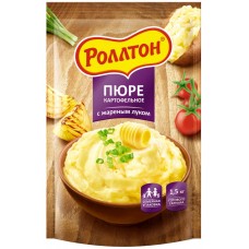 Купить Картофельное пюре РОЛЛТОН с жареным луком, 240г, Россия, 240 г в Ленте