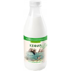 Кефир АГРОКОМПЛЕКС 2,5% бутылка, без змж, 900мл, Россия, 900 мл
