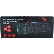Клавиатура PLAYMAX игровая с подсветкой KD613, Китай