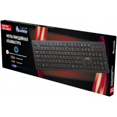 Купить Клавиатура проводная SMARTBUY Slim 206, мультимедийная, Китай в Ленте