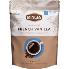 Кофе MINGES French vanilla нат.жар. молотый с ароматом ванили м/у, Германия, 250 г