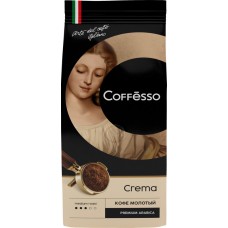 Купить Кофе молотый COFFESSO Crema, 250г, Россия, 250 г в Ленте