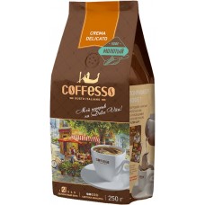 Купить Кофе молотый COFFESSO Crema Delicato, 250г, Россия, 250 г в Ленте