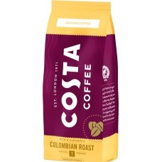 Купить Кофе молотый COSTA Сolombian roast средняя обжарка натур. жареный м/у, Великобритания, 200 г в Ленте