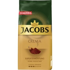 Кофе молотый JACOBS Crema натуральный жареный, 230г, Россия, 230 г