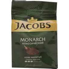 Кофе молотый JACOBS Monarch Классический натуральный жареный, 70г, Россия, 70 г