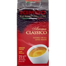 Купить Кофе молотый KIMBO Aroma Classico натур. жареный м/у, Италия, 250 г в Ленте