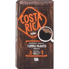 Кофе молотый PIRKKA Коста Рика натуральный сильнообжаренный мелкого помола, 500г, Нидерланды, 500 г