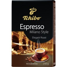 Купить Кофе молотый TCHIBO Espresso Milano Style, 250г, Германия, 250 г в Ленте