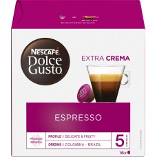 Купить Кофе молотый в капсулах NESCAFE Dolce Gusto Espresso, 16кап, Великобритания, 16 кап в Ленте