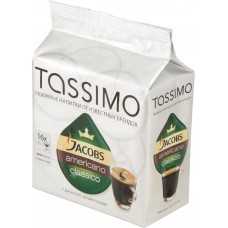 Кофе молотый в капсулах TASSIMO Jacobs Americano Classico натуральный, средняя обжарка, 16кап, Россия, 16 кап