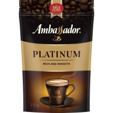 Купить Кофе растворимый AMBASSADOR Platinum, 150г, Россия, 150 г в Ленте