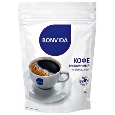 Кофе растворимый BONVIDA гранулированный м/у, Россия, 750 г