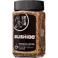 Купить Кофе растворимый BUSHIDO Black Katana сублимированный, ст/б, 100г, Швейцария, 100 г в Ленте