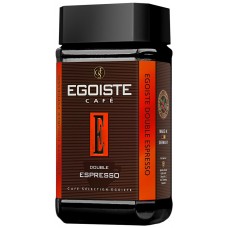 Купить Кофе растворимый EGOISTE Double Espresso Freeze Jar сублимированный ст/б, 100г, Германия, 100 г в Ленте