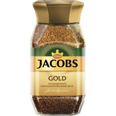 Кофе растворимый JACOBS Gold натуральный сублимированный, ст/б, 95г, Россия, 95 г