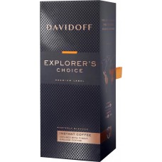 Купить Кофе растворимый с добавлением молотого DAVIDOFF Explorers Choice натуральный, 100г, Польша, 100 г в Ленте