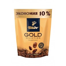 Купить Кофе растворимый TCHIBO Gold Selection натуральный сублимированный, 75г, Россия, 75 г в Ленте