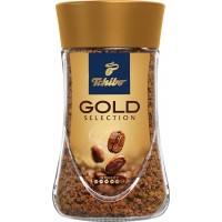 Кофе растворимый TCHIBO Gold Selection натуральный сублимированный, ст/б, 47,5г, Россия, 47,5 г