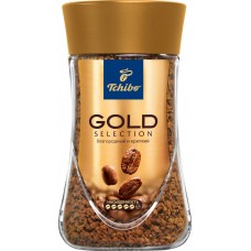 Купить Кофе растворимый TCHIBO Gold Selection натуральный сублимированный, ст/б, 95г, Россия, 95 г в Ленте