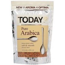 Купить Кофе растворимый TODAY Pure Arabica, 150г, Россия, 150 г в Ленте