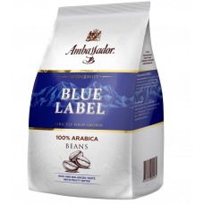 Купить Кофе зерновой AMBASSADOR Blue Label натуральный жареный, 1кг, Россия, 1000 г в Ленте