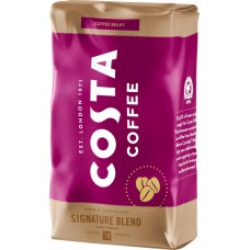 Кофе зерновой COSTA Signature blend темная обжарка натур. жареный м/у, Великобритания, 1000 г