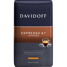 Кофе зерновой DAVIDOFF Espresso 57 Intense, 500г, Германия, 500 г
