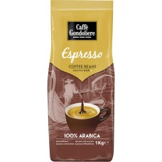Кофе зерновой GONDOLIERE Espresso 100% Арабика натур. жареный м/у, Нидерланды, 1000 г
