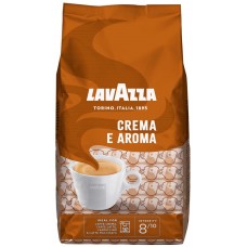Кофе зерновой LAVAZZA Crema e Aroma натуральный жареный, 1кг, Италия, 1 кг