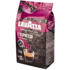 Кофе зерновой LAVAZZA Espresso Barista Gran Crema натуральный жареный, 1кг, Италия, 1 кг