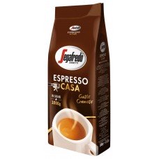 Кофе зерновой SEGAFREDO Espresso Casa натуральный жареный, 1кг, Польша, 1000 г