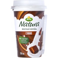 Коктейль молочный ARLA NATURA Какао 1,5%, без змж, 200мл, Дания, 200 мл