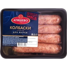 Купить Колбаски АТЯШЕВО для жарки, Россия, 400 г в Ленте