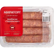 Колбаски МИРАТОРГ свиные Тирольские, Россия, 400 г