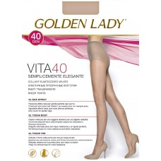 Купить Колготки женские GOLDEN LADY Vita 40den nero 2, Италия в Ленте