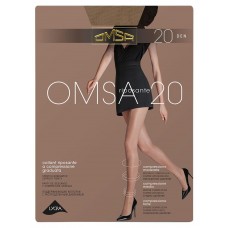 Купить Колготки женские OMSA 20 den, Caramello 3, Сербия в Ленте