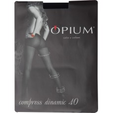 Колготки женские OPIUM Compress Dinamic 40den nero 4 (Италия) /, Китай