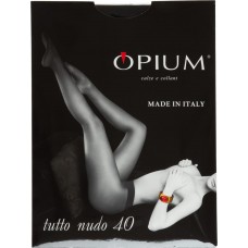 Купить Колготки женские OPIUM Tutto Nudo 40den nero 3, Италия в Ленте
